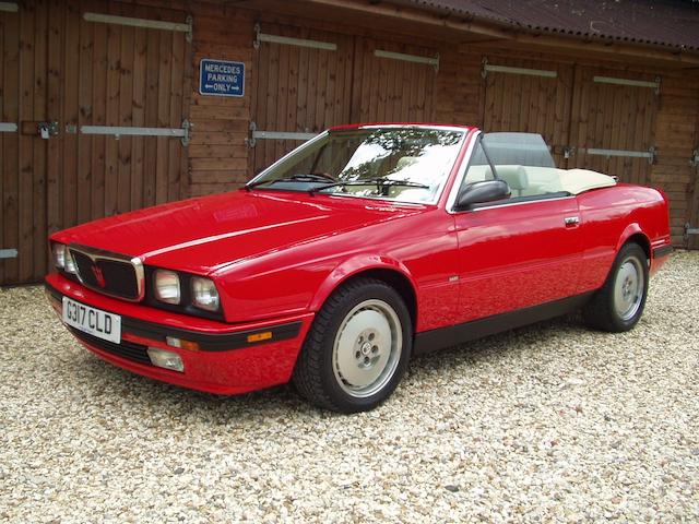 1989 Maserati Biturbo Spyder