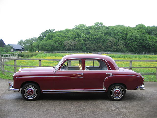 1958 Mercedes-Benz 220S ‘Ponton’ Saloon