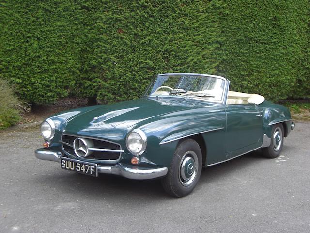 1962 Mercedes-Benz 190SL Convertible with Factory Hardtop