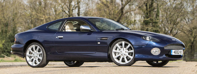 2002 Aston Martin DB7 V12 Vantage Jubilee Limited Edition Coupé