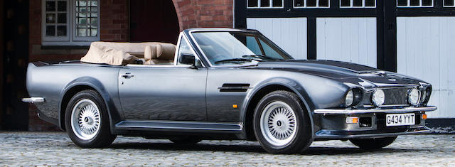 1989 Aston Martin V8 Vantage Volante 'X-Pack' 7.0-Litre