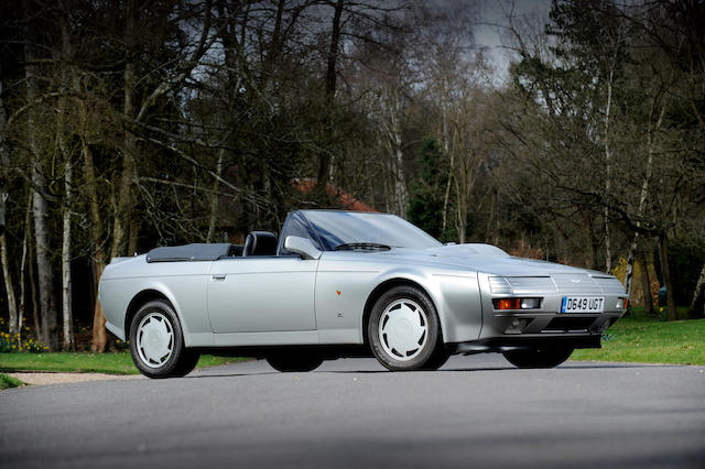 1987 Aston Martin V8 Vantage Zagato Volante Convertible