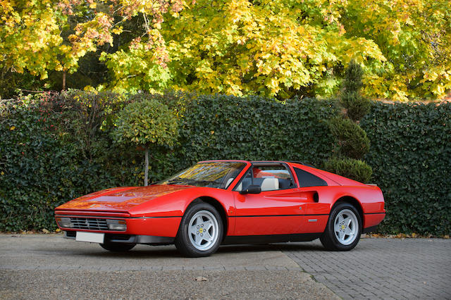 1988 Ferrari 328 GTS Targa Convertible Coupé