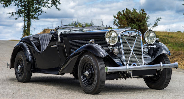 British Salmson 20/90hp 2.6-Litre roadster 1938