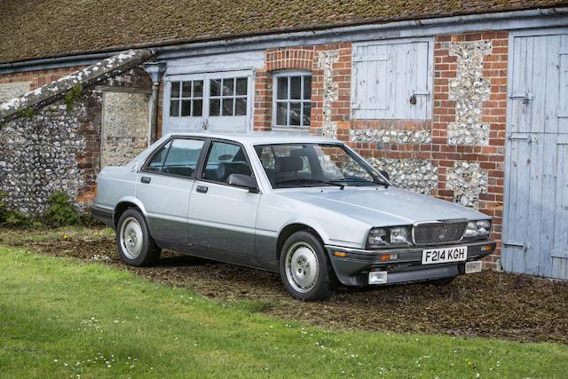 1989 Maserati 2.8-Litre Biturbo Saloon