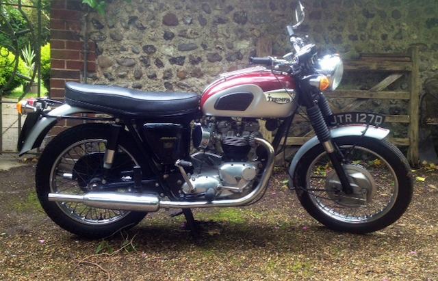 1966 Triumph 646cc 'Bonneville' (see text)