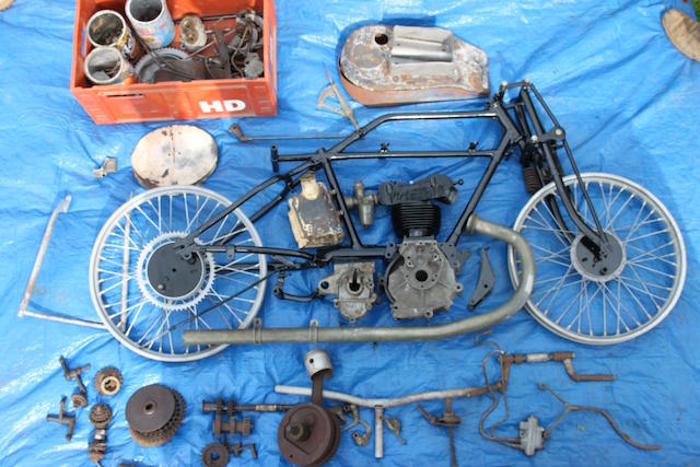 1927 AJS 350cc Model K7 'Big Port' Project