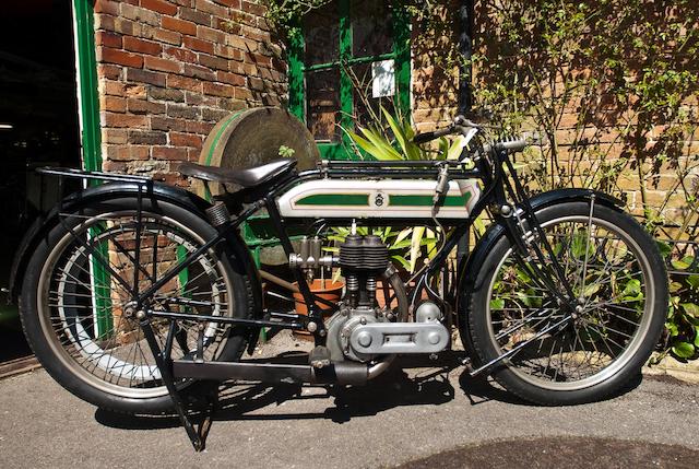 1920 Triumph 550cc Model D