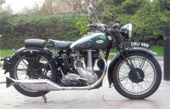 1938 BSA 350cc M19