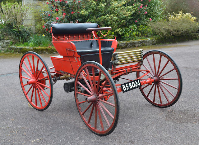 c.1899 Columbia Motor Buggy