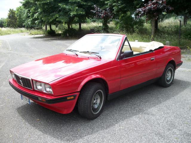 1987 Maserati Biturbo Spyder 2.5