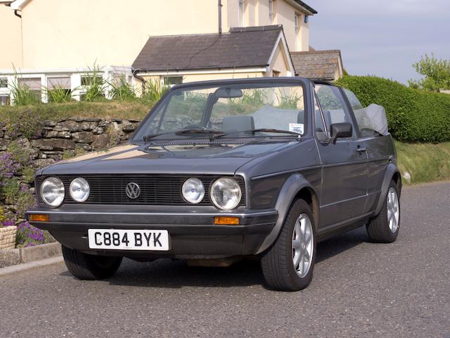 1985 Volkswagen Golf GL Cabriolet