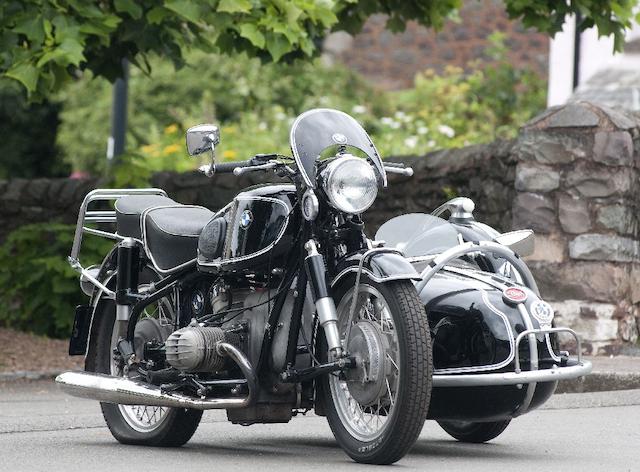 1956 BMW 494cc R50 & Steib 250S Sidecar