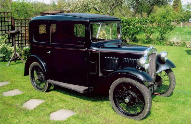 1934 Austin Seven Saloon de Luxe