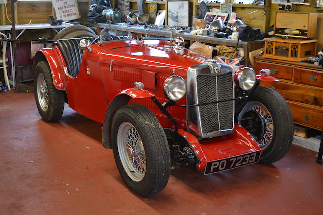 1933 MG Midget J2 Roadster