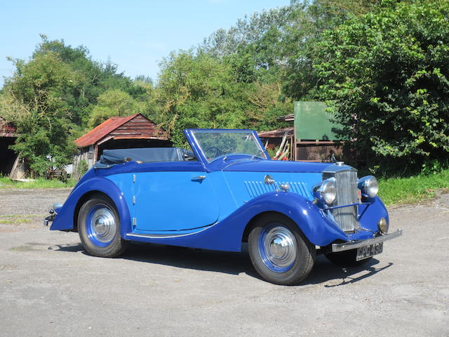 1938 Railton 10hp Little Fairmile Drophead Coupé