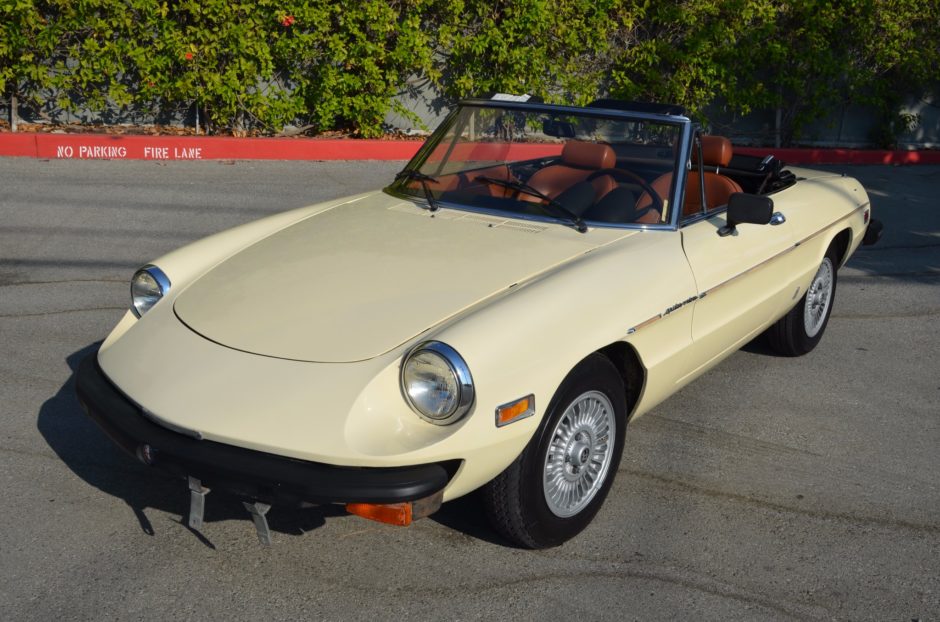 No Reserve: 1979 Alfa Romeo Spider Veloce
