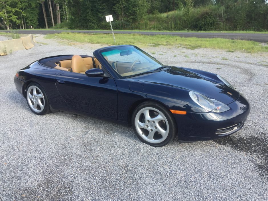 No Reserve: 2000 Porsche 911 Carrera Cabriolet 6-Speed
