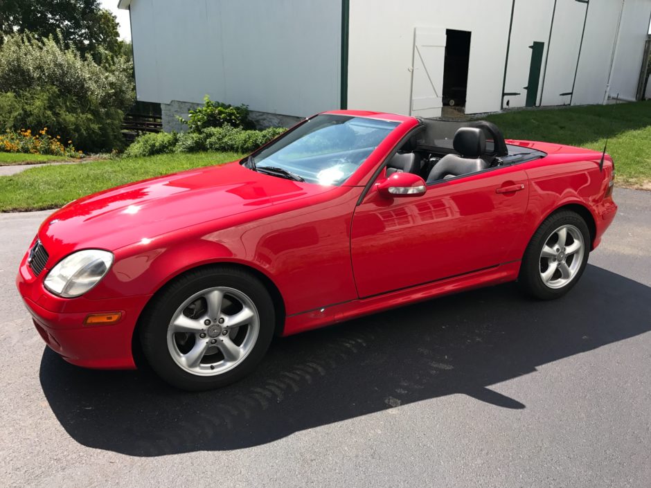 37k-Mile 2001 Mercedes-Benz SLK320 6-Speed