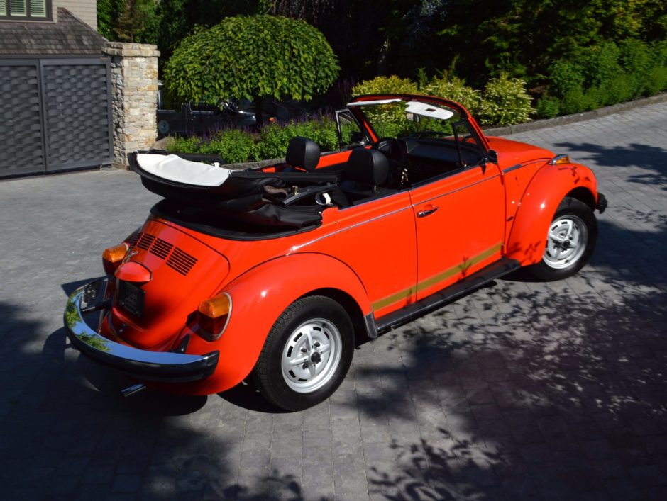 4200-Mile 1979 Volkswagen Super Beetle Convertible