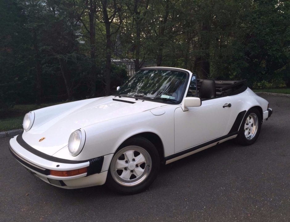 One-Family Owned 1987 Porsche 911 Carrera Cabriolet