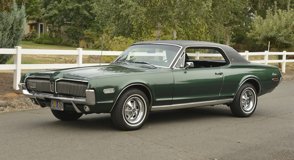 No Reserve: 1968 Mercury Cougar XR7