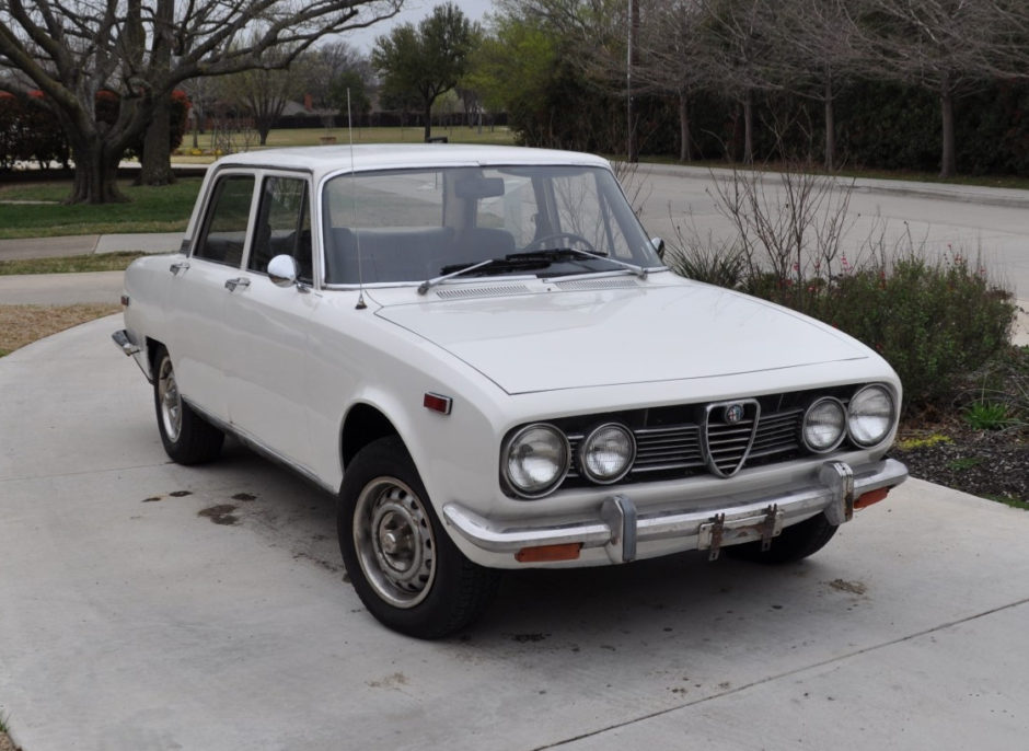 No Reserve: 1971 Alfa Romeo Berlina 1750