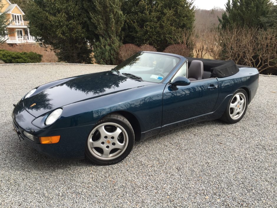27K-Mile 1993 Porsche 968 Cabriolet 6-Speed