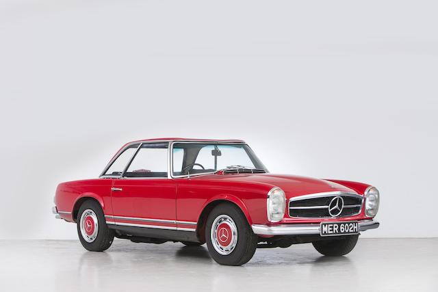 1969 Mercedes-Benz 280SL 'California Coupé' with Hardtop