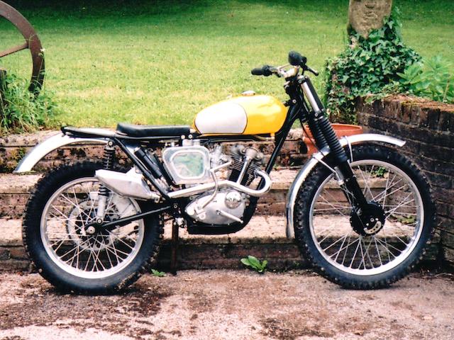 c. 1967 Triumph 200cc T20 Tiger Cub Trials