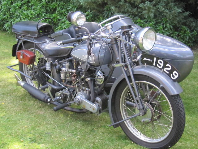 1929 Standard 600cc Type 600S & Bernadet Sidecar