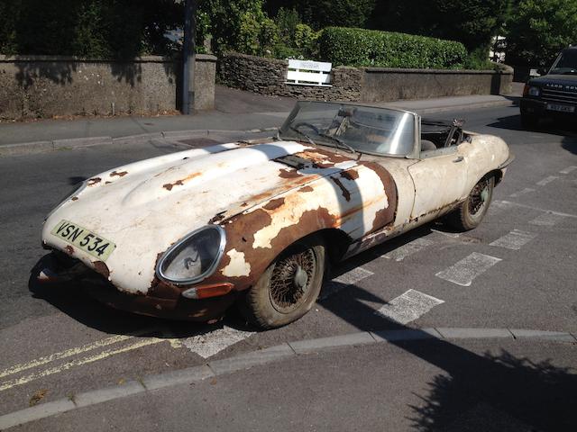 1961 Jaguar E-Type 3.8-Litre 'Flat Floor' Roadster