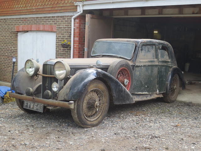 1939 Alvis Speed Twenty-Five SC Saloon Project