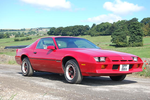 1982 Chevrolet Camaro Sports Coupé