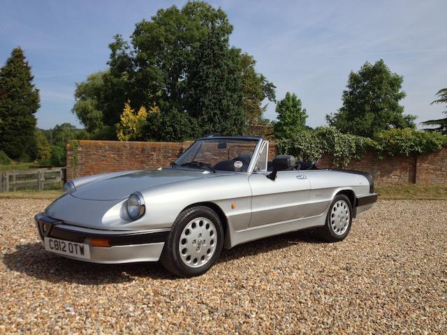 1986 Alfa Romeo Spider 2.0