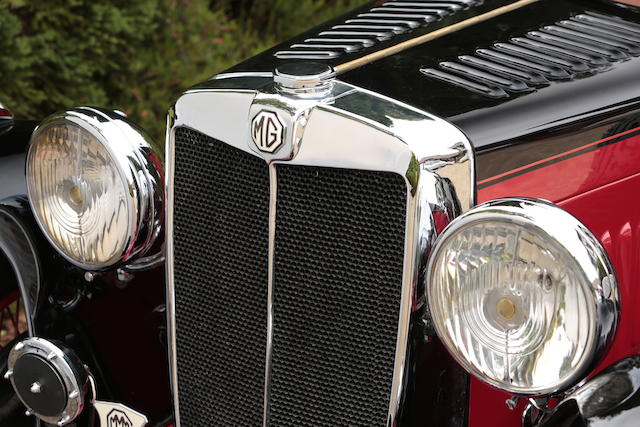 1934 MG Magnette NA Allingham Drophead Coupé