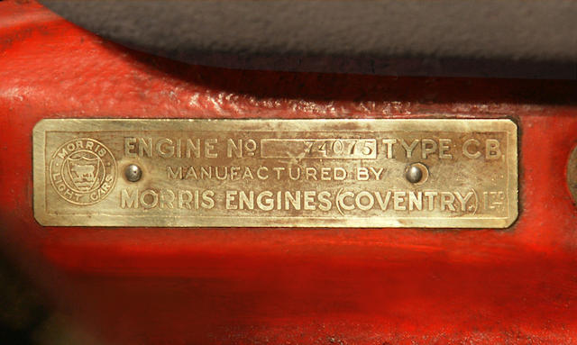 1924 Morris Commercial 8cwt Standard 'Snubnose' Van