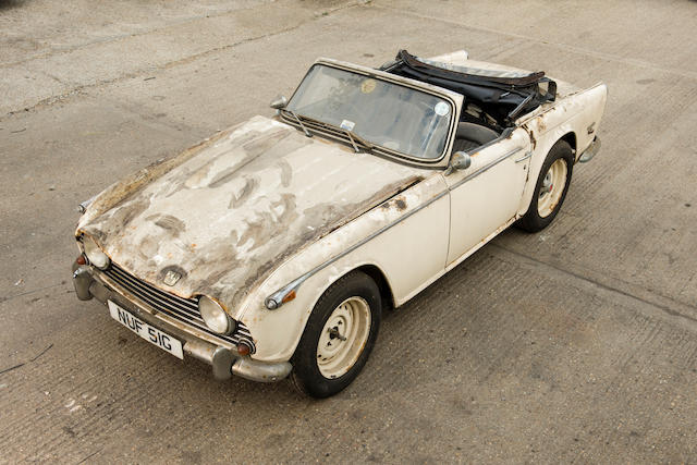 1968 Triumph TR5 Roadster Project