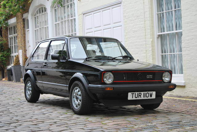 1981 Volkswagen Golf GTi 'Mark 1' Hatchback