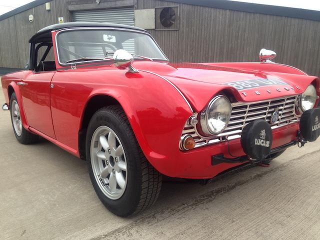 1962 Triumph TR4 Rally Car