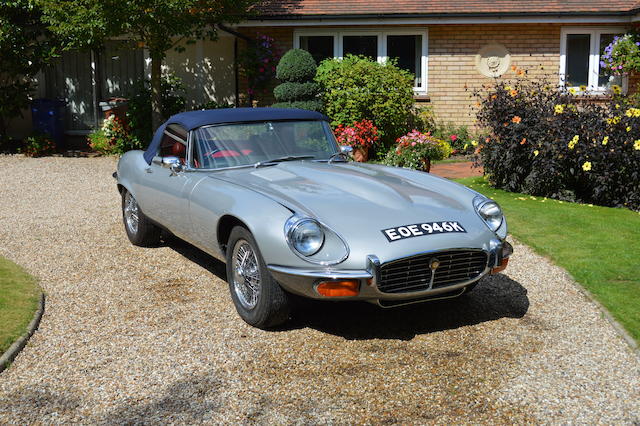 1972 Jaguar E-type Series III V12 Roadster