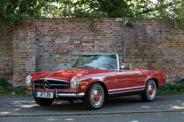 1970 Mercedes-Benz 280 SL Convertible with Hardtop