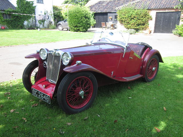 1933 MG L-Type Magna Tourer