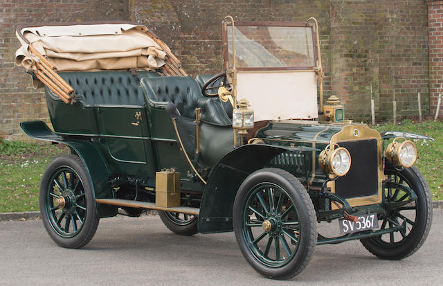 1906 Brasier 15hp Side-entrance Tonneau Car