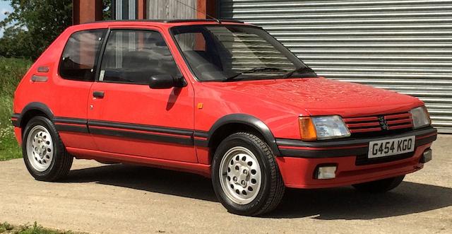 1989 Peugeot 205 GTi 1600 Hatchback