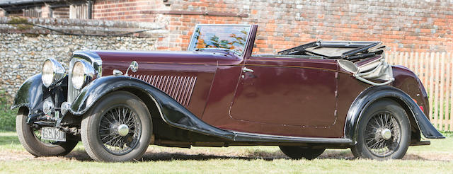 1934 Bentley 3½-Litre Drophead Coupé