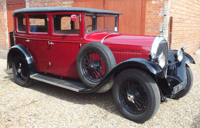 1930 Hotchkiss AM2 2½-Litre Chantilly Saloon