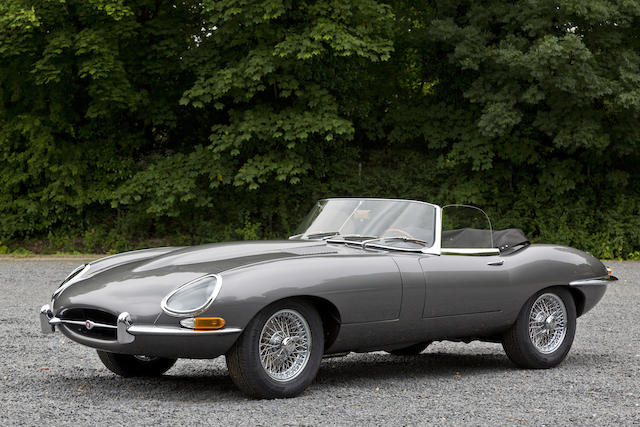 Jaguar Type E Â«SÃ©rie 1Â» 3,8 litres roadster 1962