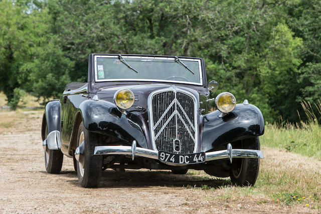 Citroën 11 BN « Traction avant » Cabriolet-roadster 1937