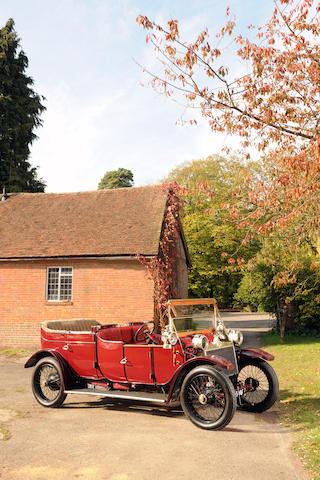 1912 Lanchester 38hp Detachable Top Open Drive Limousine